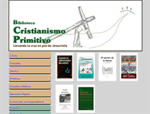 Tablet Screenshot of elcristianismoprimitivo.com